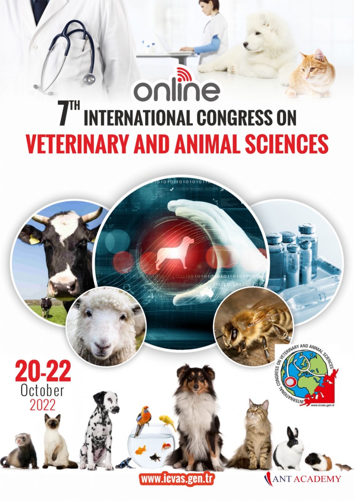 8th International Congress on Veterinary and Animal Sciences (ICVAS) 20-22  October 2023